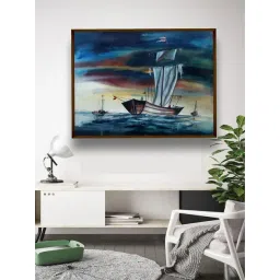 The Art House Abstract Multicolor Canvas Wall Painting-picture-33