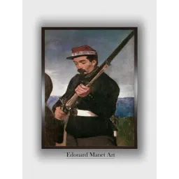 The Art House Blue & White Wooden Framed Painting Wall Art-picture-33