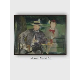 The Art House Green Portrait of Ernest Hosched Wooden Framed Canvas Painting Wall Art-picture-41