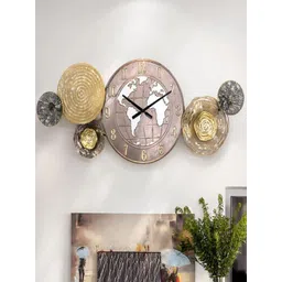 The Art House Purple Abstract Shaped Wall Clock-picture-13