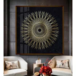 the art house The State Graphics Multicolour Canvas Framed Abstract Art Print-picture-12