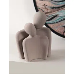 The Artment Grey Resin Sacred Bond Showpiece - Set of 2-picture-31