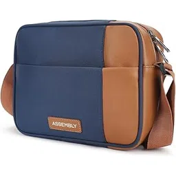 the assembly Unisex Lightweight Cross Body Shoulder Sling Bag With Quick Side Pockets Access And Adjustable Strap (4L) - Sway-picture-36