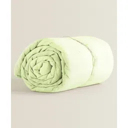 The Baby Atelier 100% Organic Single Duvet Cover - Lime Green-picture-23