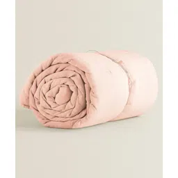 The Baby Atelier 100% Organic Single Duvet Cover - Neutral Pink-picture-26