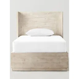 The Baby Atelier White Cotton Fitted Single Sheet with Pillow Cover-picture-21