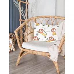 The Baby Atelier White Cotton Pillow Cover without fillers-picture-11