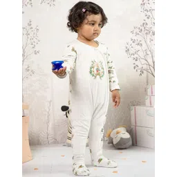 THE BABY TRUNK Infant-Girls Pack Of 2 Printed Organic Cotton Baby Apparel Gift Set-picture-36