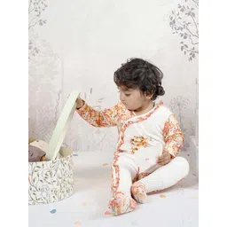 THE BABY TRUNK Infants Pack Of 7 Printed Organic Pure Cotton Baby Apparel Gift Set-picture-31