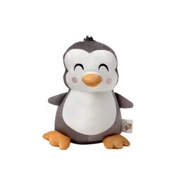 THE BABY TRUNK Kids Grey Huggable Sitting Penguine Soft Toy-picture-36