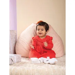 THE BABY TRUNK Woollen A-Line Dress-picture-24