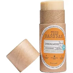 The Bare Bar Sandalwood Deodorant Stick - 60 gm | Woody floral Fragrance| Odor & Sweat Control | Gentle, Natural formula & Chemical free| Travel Mini Size Solid Deodorant for Men & Women-picture-11
