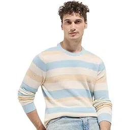 THE BEAR HOUSE Men's Striped Slim Fit T-Shirt-picture-14