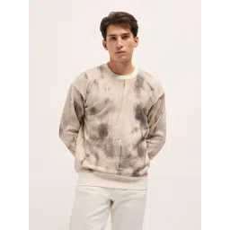 The Bear House Beige Blended Regular Fit Printed T-Shirt-picture-26