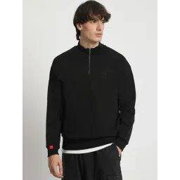 The Bear House Black Cotton Regular Fit Sweatshirt-picture-44