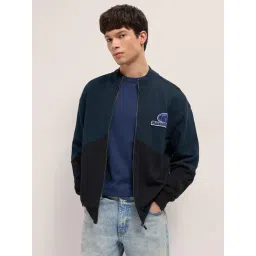 The Bear House Black Cotton Self Design Regular Fit Sweatshirt-picture-28