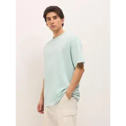 The Bear House Blue Cotton Printed Regular Fit T-Shirt-picture-15