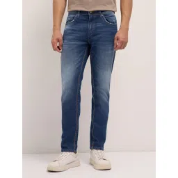 The Bear House Blue Cotton Slim Fit Jeans-picture-48