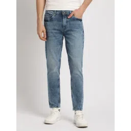 The Bear House Blue Cotton Slim Fit Jeans-picture-40