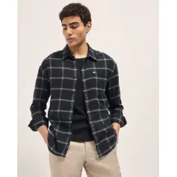 the bear house Checks Relaxed Fit Shirt-picture-37
