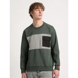 THE BEAR HOUSE Colourblocked Pullover Sweatshirt-picture-23