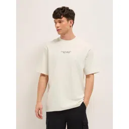 The Bear House Cream Cotton Printed Regular Fit T-Shirt-picture-33