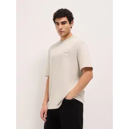 The Bear House Cream Cotton Printed Regular Fit T-Shirt-picture-21