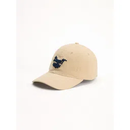 THE BEAR HOUSE Men Embroidered Pure Cotton Baseball Cap-picture-40
