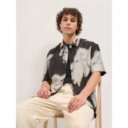 THE BEAR HOUSE Men Opaque Printed Casual Shirt-picture-31