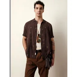 THE BEAR HOUSE Men Printed Casual Shirt-picture-32