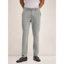 THE BEAR HOUSE Men Slim Fit Chinos Trousers-picture-38