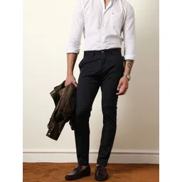 THE BEAR HOUSE Men Slim Fit Trousers-picture-22