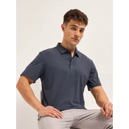 THE BEAR HOUSE Men Solid Polo Collar T-shirt-picture-17