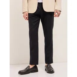 THE BEAR HOUSE Men Solid Regular Fit Formal Trouser-picture-19