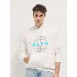 THE BEAR HOUSE Men's Cotton Graphic Printed Hooded Sweatshirt-picture-20