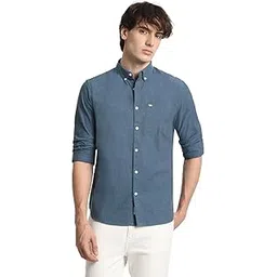 the bear house Men's Solid Slim Fit Shirt-picture-39