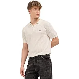 the bear house Men's Solid Slim Fit T-Shirt-picture-41