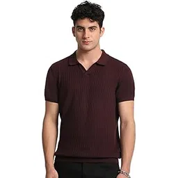 the bear house Men's Striped Regular Fit Polo Shirt-picture-56