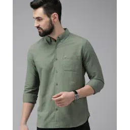 the bear house Slim Fit Shirt with Patch Pocket-picture-33