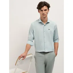 THE BEAR HOUSE Tailored Fit Long Sleeves Pure Cotton Casual Shirt-picture-26