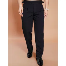 THE BEETEL HOUSE Men Pleated Trousers-picture-34