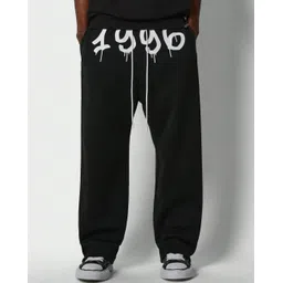 THE BEETEL HOUSE Men Relaxed Loose Fit Easy Wash Trousers-picture-32