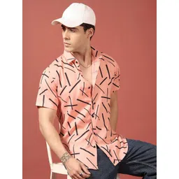 THE BEETEL HOUSE Men Relaxed Printed Casual Shirt-picture-34