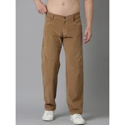 THE BEETEL HOUSE Men Relaxed Straight Leg Straight Fit Trousers-picture-39