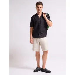 THE BEETEL HOUSE Men Textured Pure Cotton Classic Shirt-picture-36