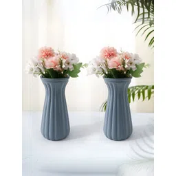 The Better Home Blue 2 Pieces Glass Vases-picture-29