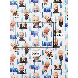 The Big Trove Boss Baby Gift Wrapping Paper (Pack of 15) image 4