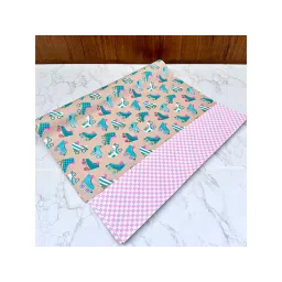 The Big Trove Dual Side Pink Check Gift Wrapping Paper (Pack of 15)-picture-37