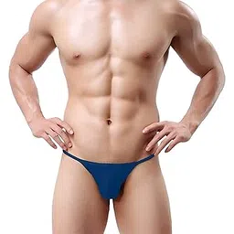the blazze 0014 Mens's Sexy Solid G-String Thong Bikini T-String Sexy Lingerie Panties Briefs-picture-11