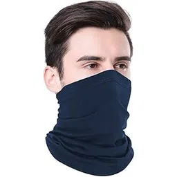 THE BLAZZE 2000 Outdoor Seamless Bandanas Tube Men's and Women's Headband Headwear Headwrap (Navy)-picture-13